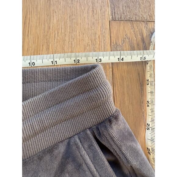 Pact Velour Lounge Set Organic Cotton Women's Small Purple Gray Sweatshirt - Picture 11 of 12